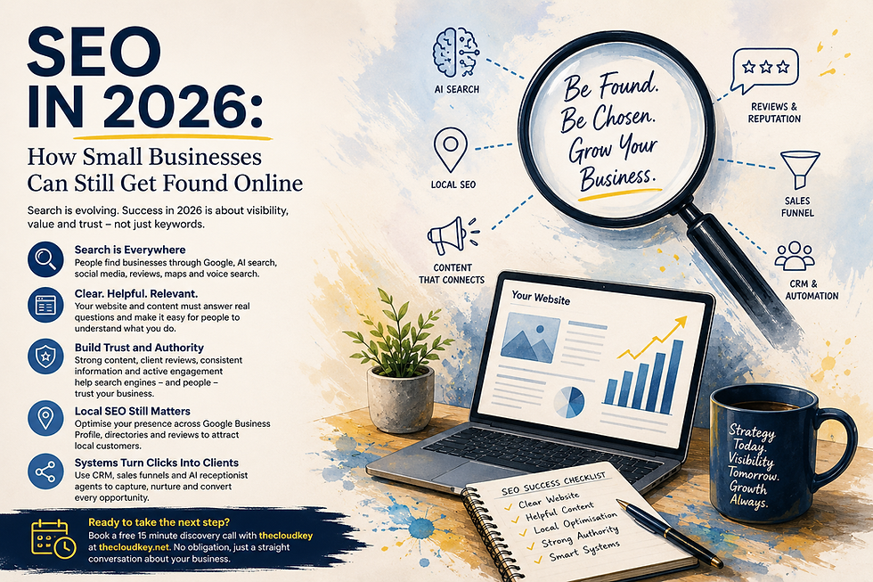 SEO in 2026: How Small Businesses Can Still Get Found Online