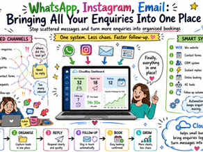 WhatsApp, Instagram, Email: Bringing All Your Enquiries Into One Place