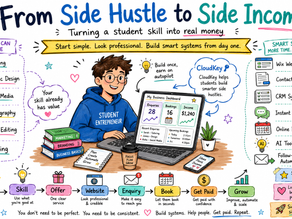 From Side Hustle to Side Income: Turning a Student Skill Into Real Money