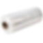 A roll of clear plastic wrap, ready for packaging goods and protection.