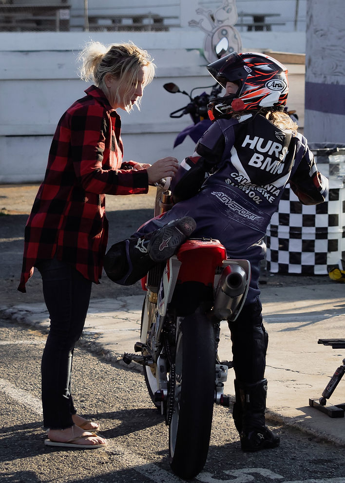 Misti and her 12 year old son, Ashton Parker: James Mitchell Photography