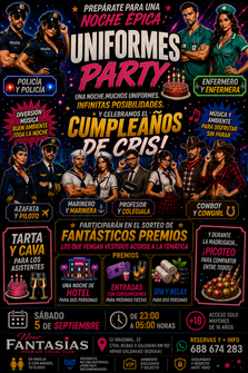UNIFORMES PARTY - 5 SEPTIEMBRE