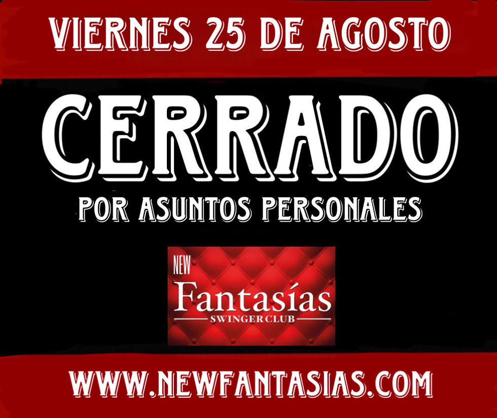 VIERNES 25 - CERRADO