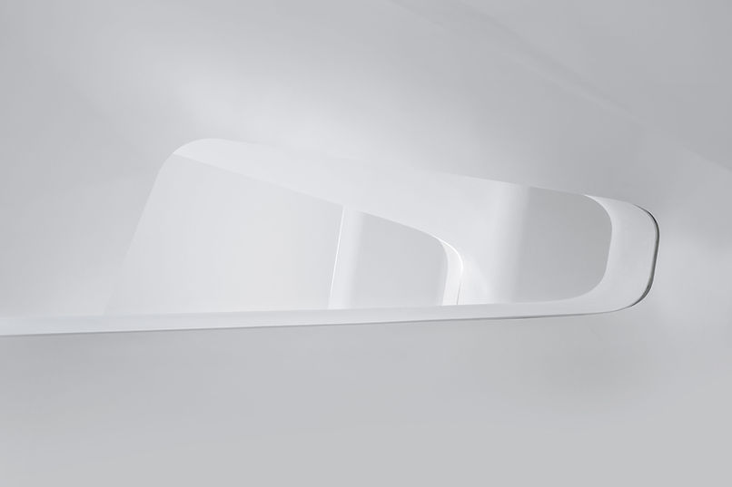 Digitally constructed shelf