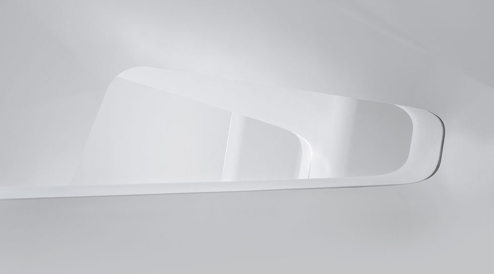 Digitally constructed shelf