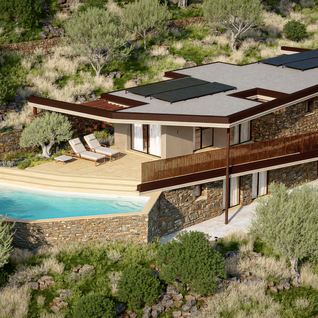 piscina, angolo di paradiso, inserimento nel paesaggio, progetto di qualità