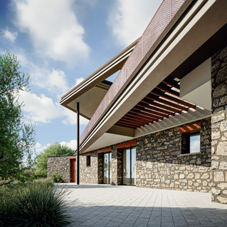 scorcio suggestivo, villa d'autore, giacomo sasso, architettura moderna