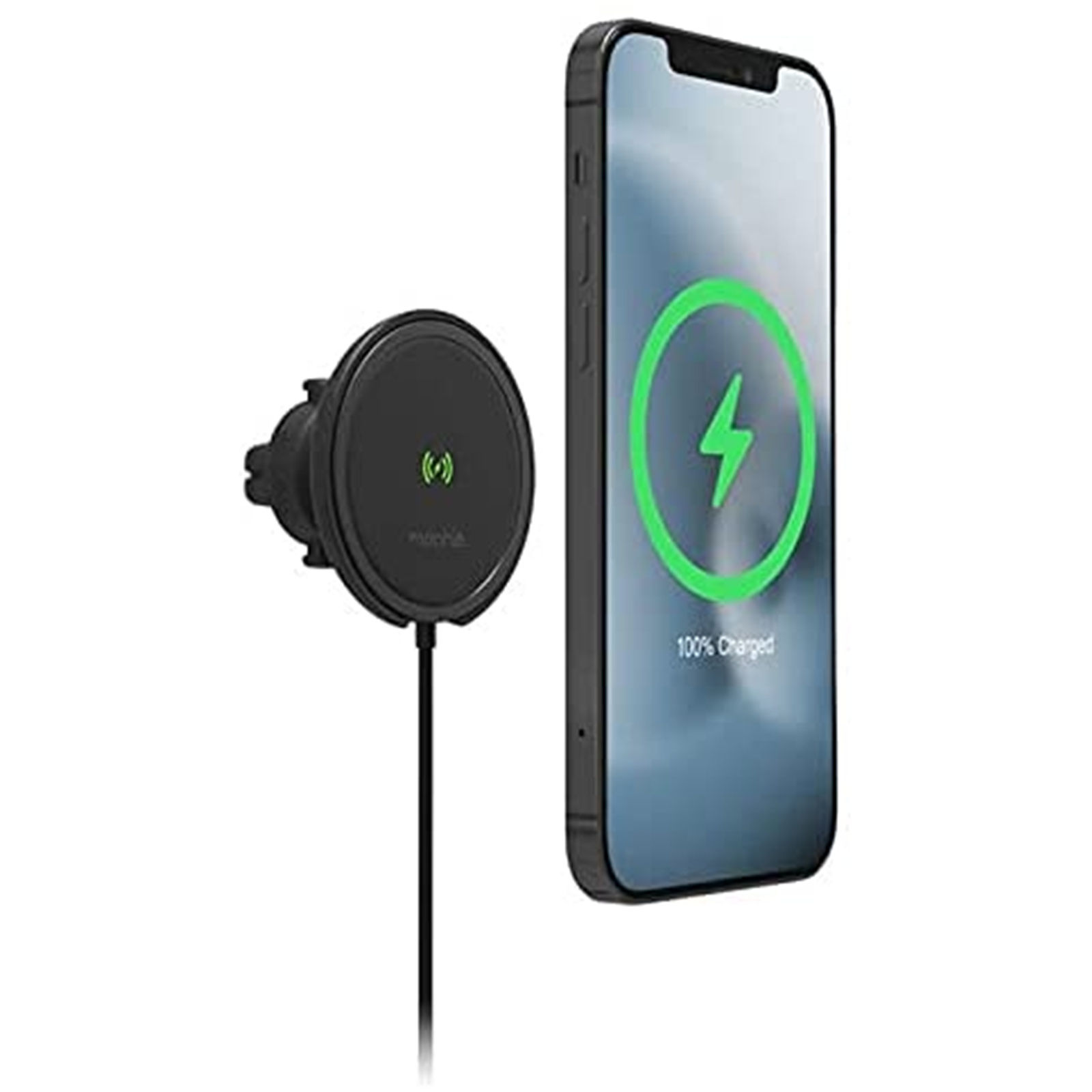 mophie Snap+ Wireless Vent Mount - Black