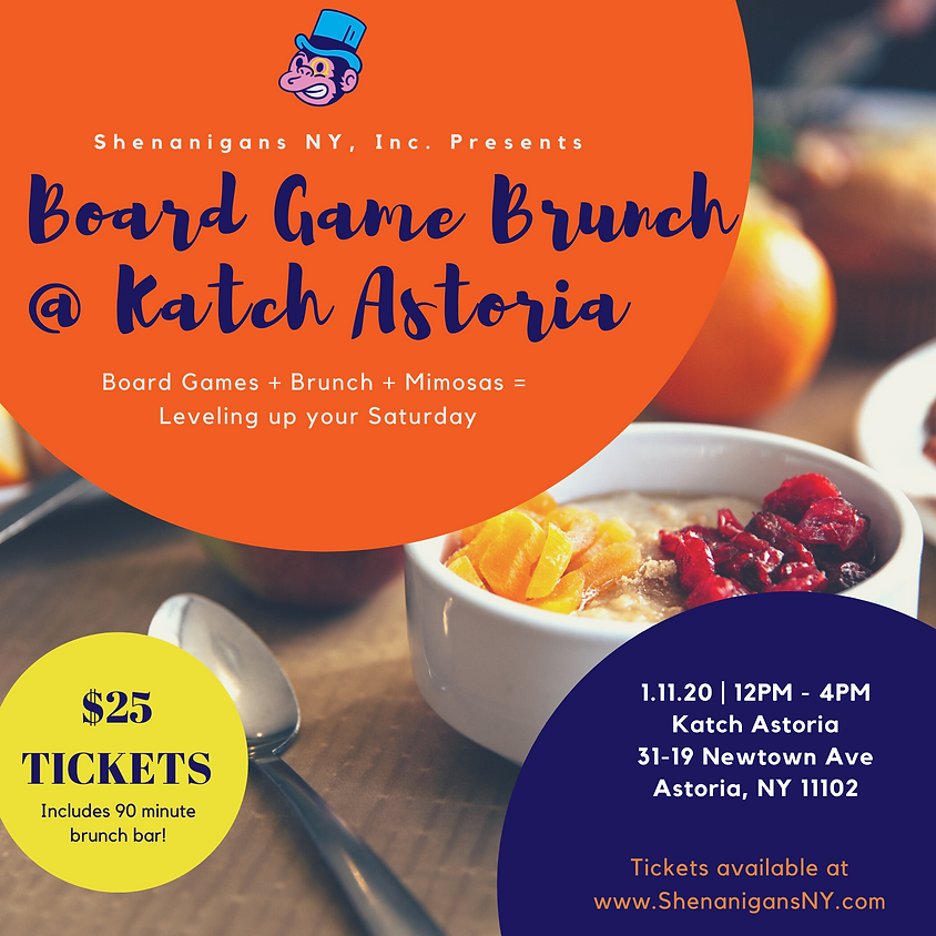 Shenanigans Board Game Brunch