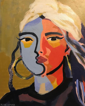 Woman in Headscarf