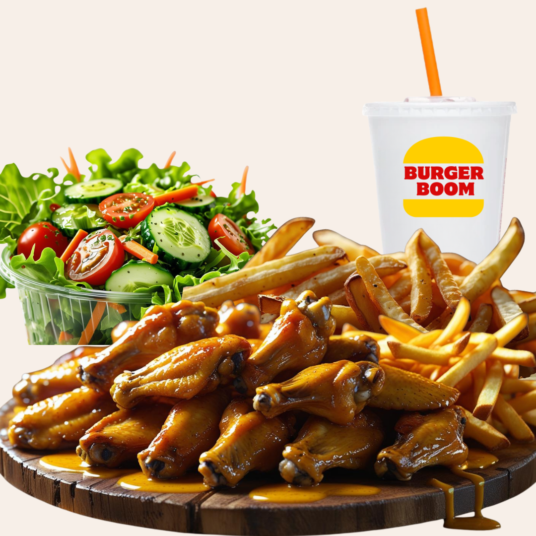 Boom Wings BBQ * 15