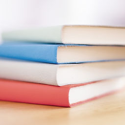 Stacked Colorful Books