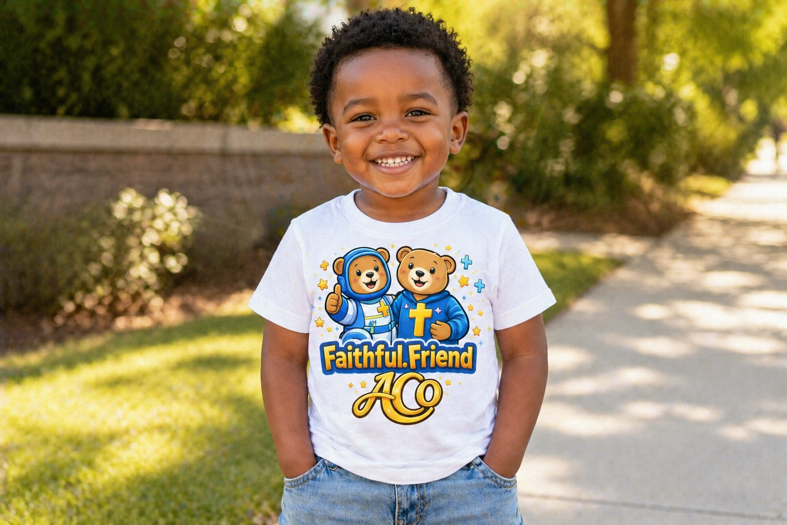 Faithful Friend Actify Kids Tee