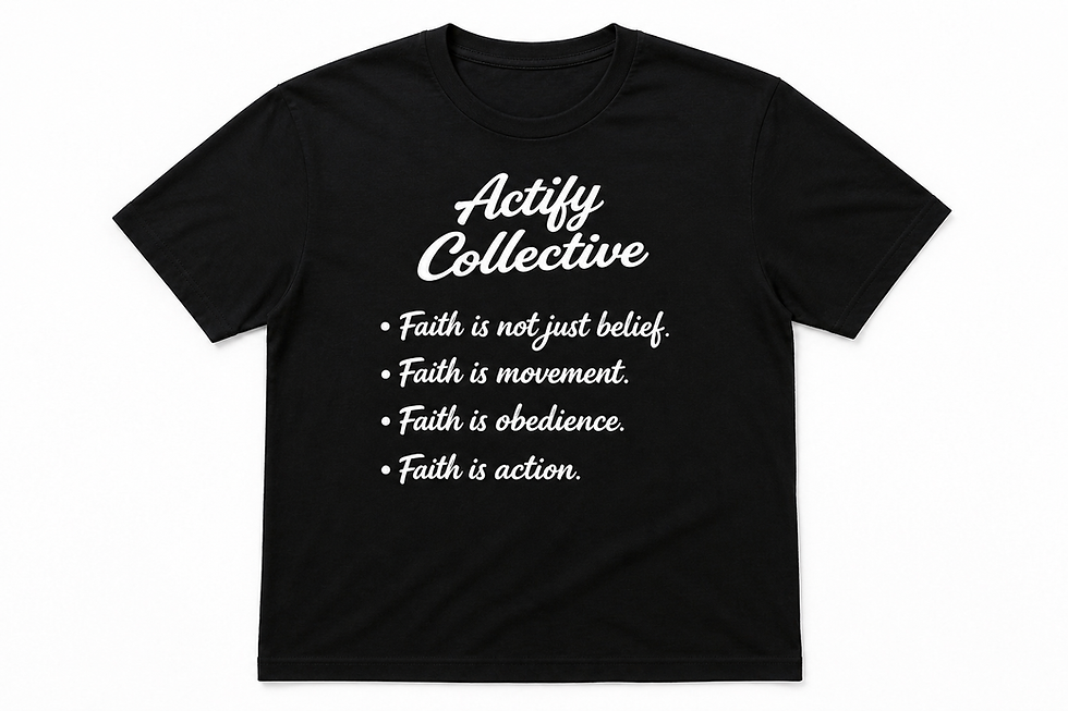 Thumbnail: Actify Collective– Faith in Motion Tee