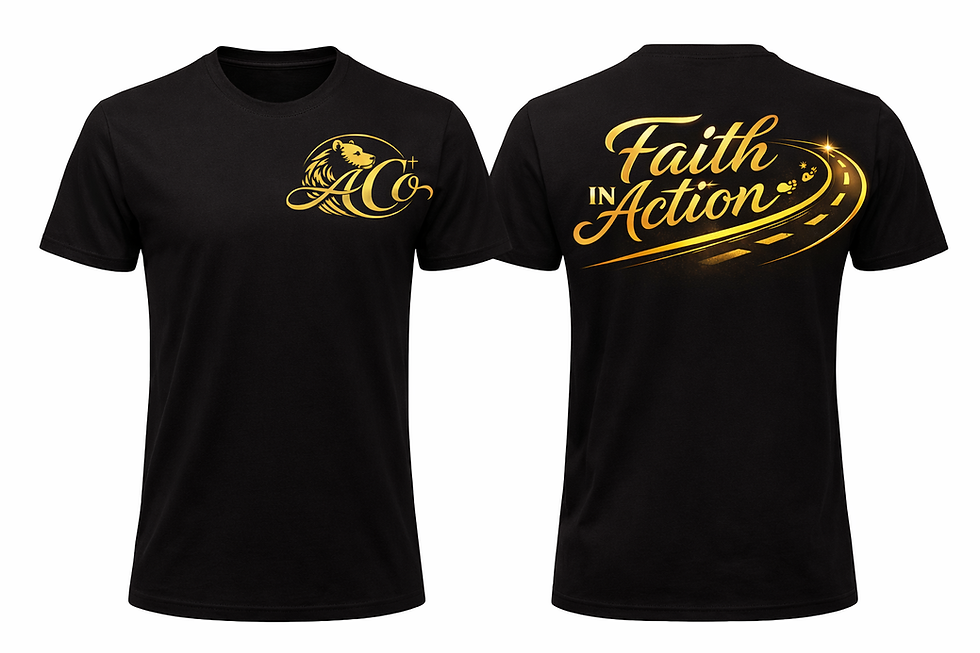 Thumbnail: Actify Co. “Faith in Action” Gold Edition Tee (Men’s)
