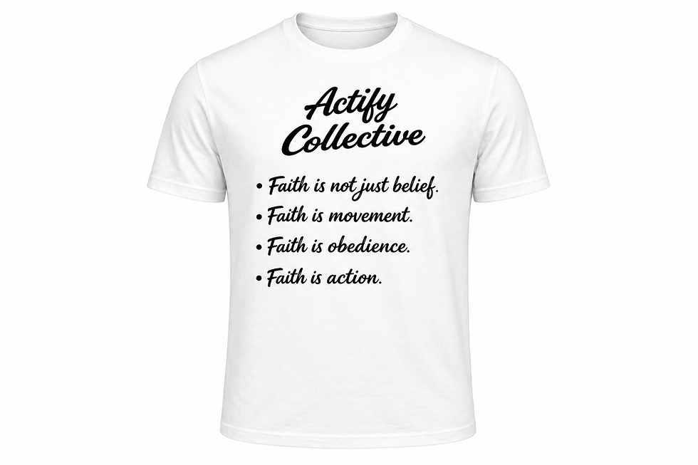 Thumbnail: Actify Collective– Faith in Motion Tee