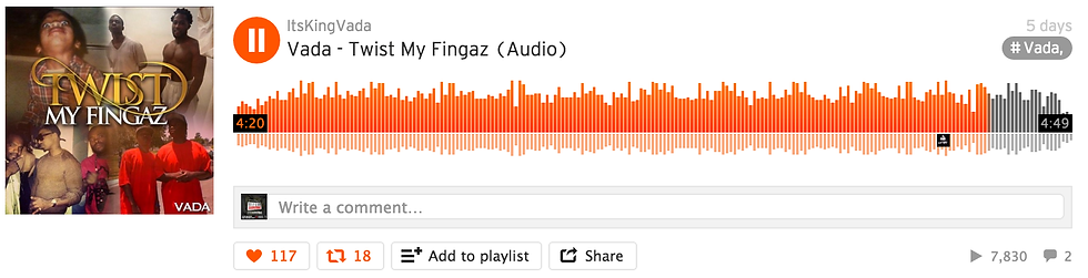 [NEW MUSIC] Twist My Fingaz by South Central's own, VADA on #HipHopEverything @ItsKingVada
