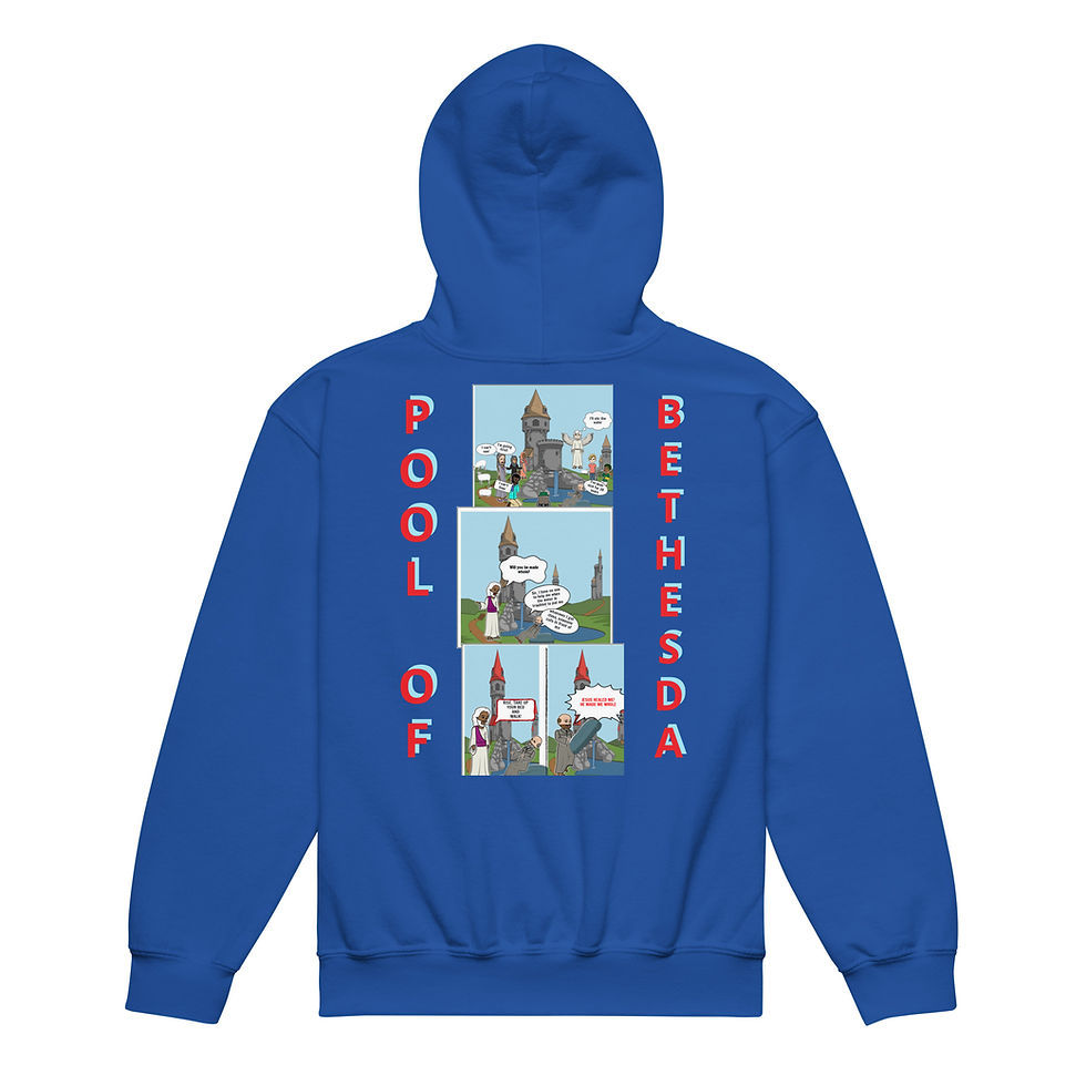 Thumbnail: Youth heavy blend hoodie