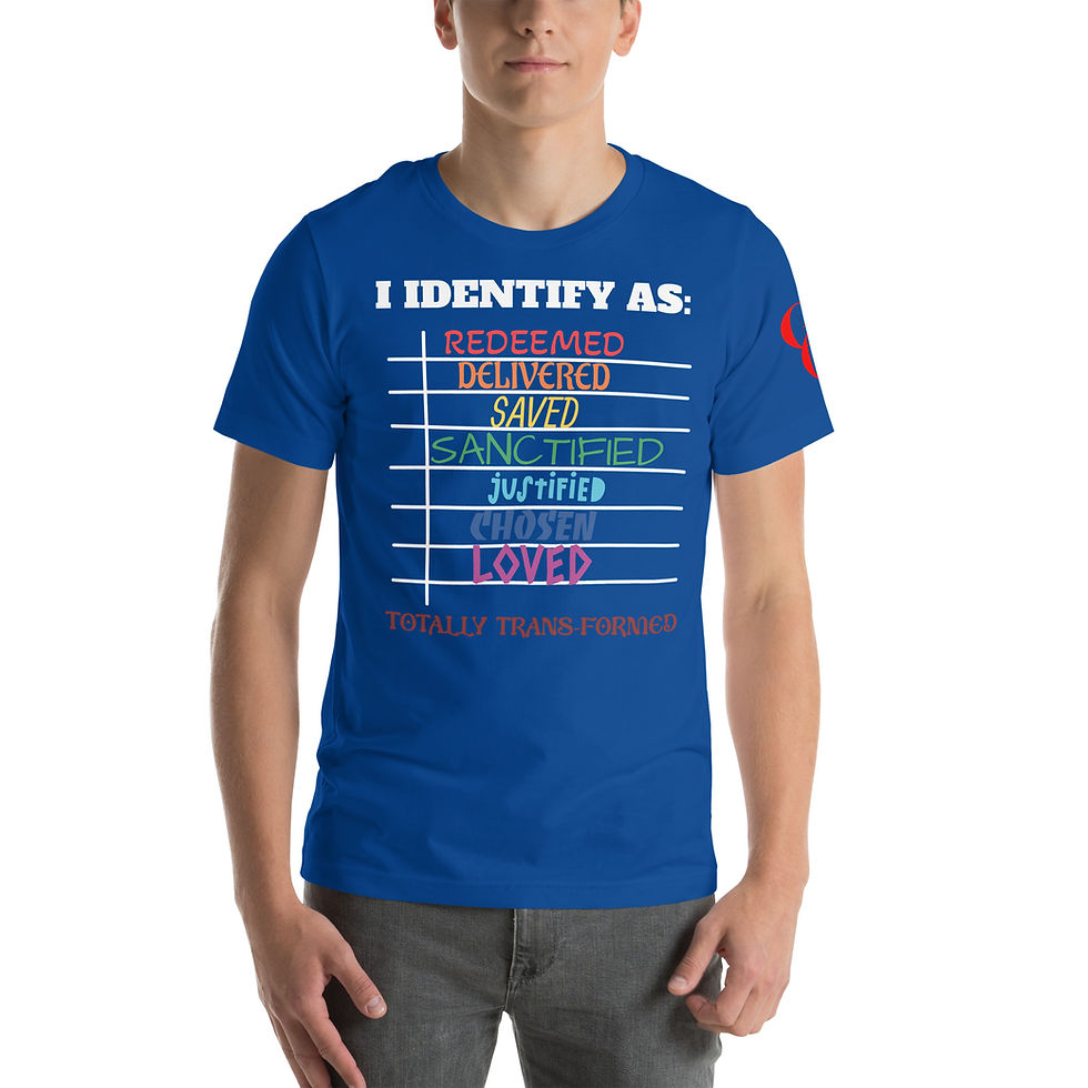 Thumbnail: Unisex "I IDENTIFY AS" T-Shirt 