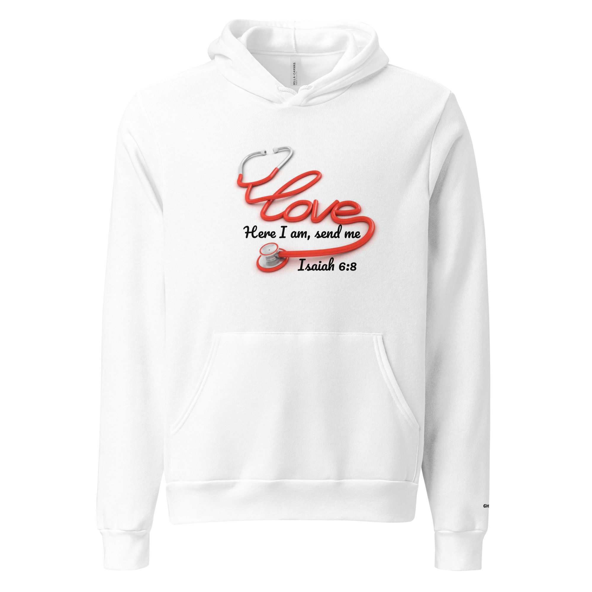 HERE I AM , SEND ME Unisex hoodie