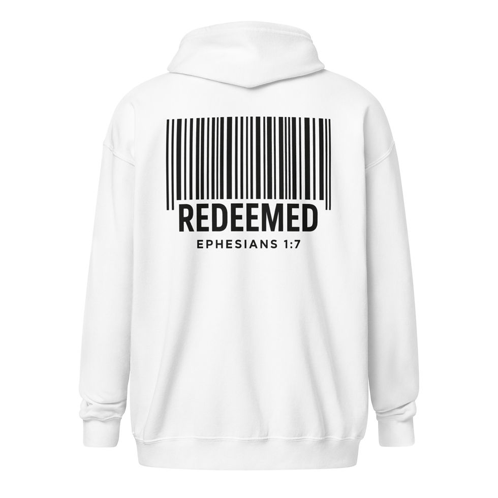 Thumbnail: REDEEMED Unisex heavy blend zip hoodie