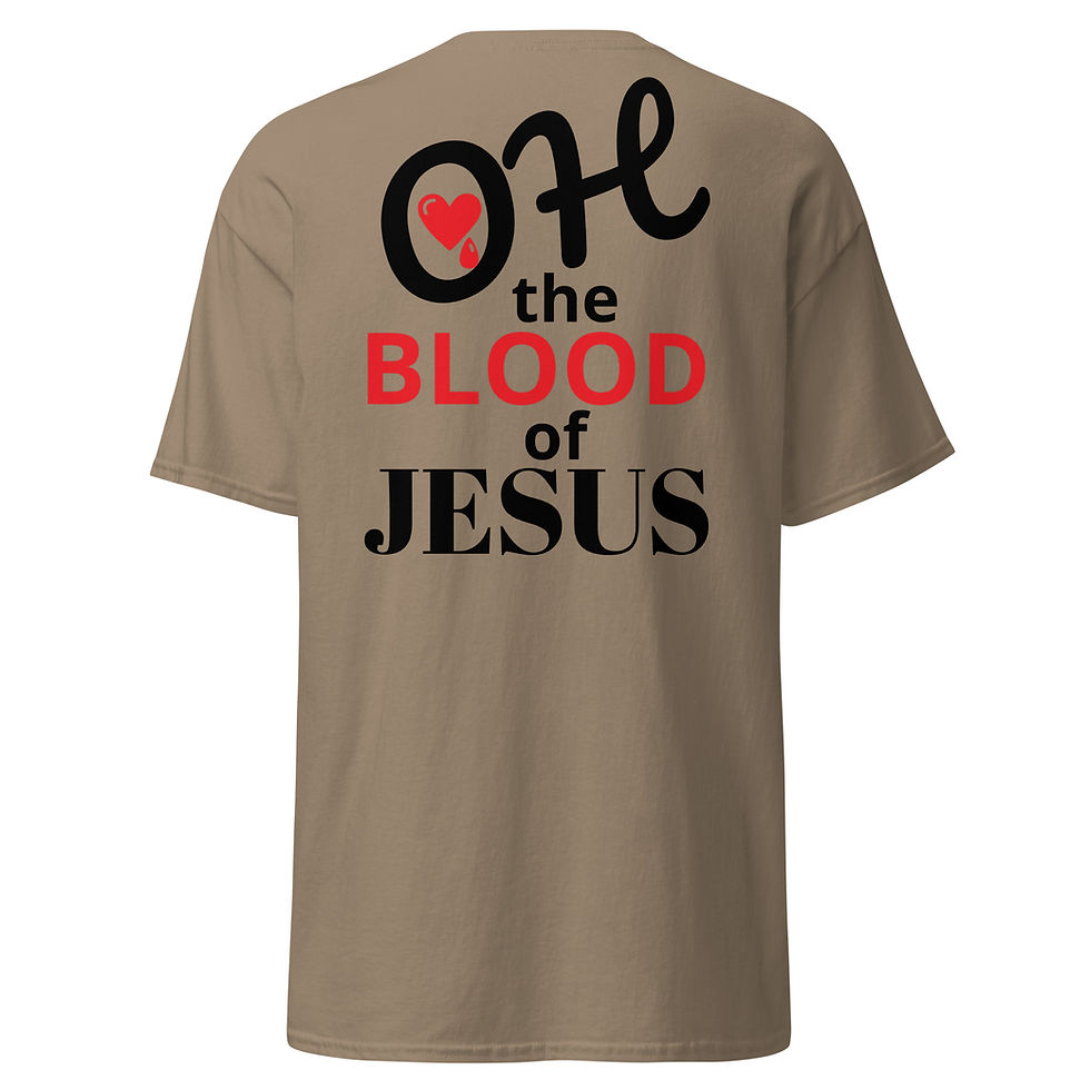 Thumbnail: OH THE BLOOD OF JESUS Unisex classic tee
