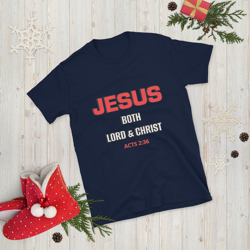 Thumbnail: JESUS BOTH LORD AND CHRIST Short-Sleeve Unisex T-Shirt