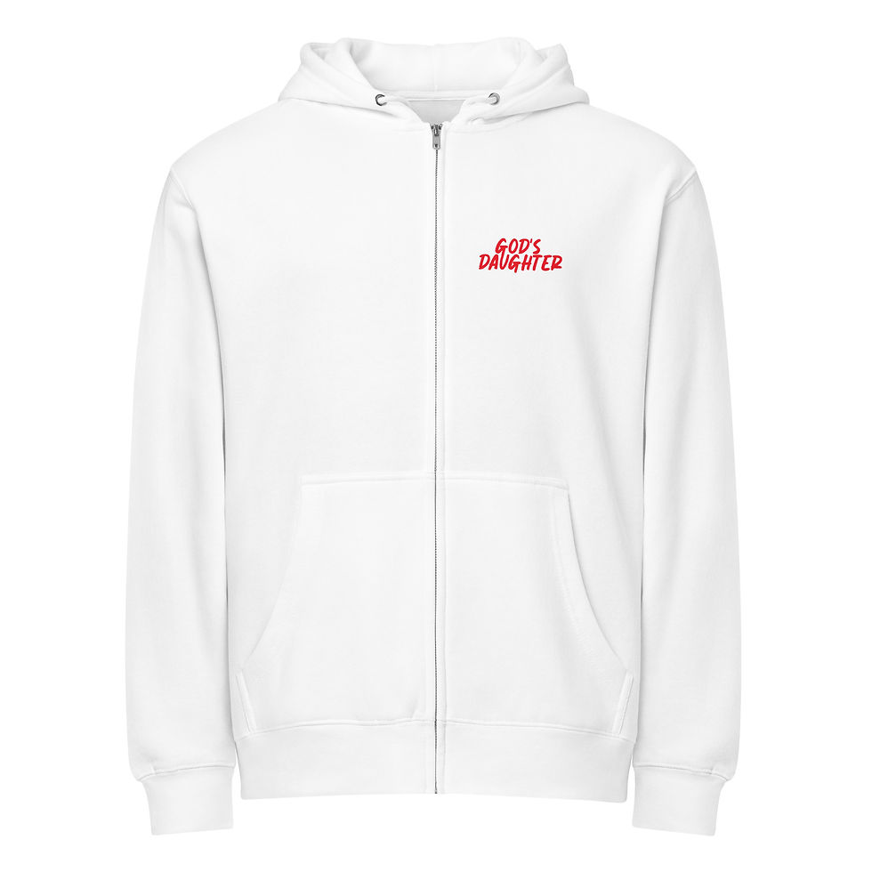 Thumbnail: God's Daughter Zip Up Hoodie