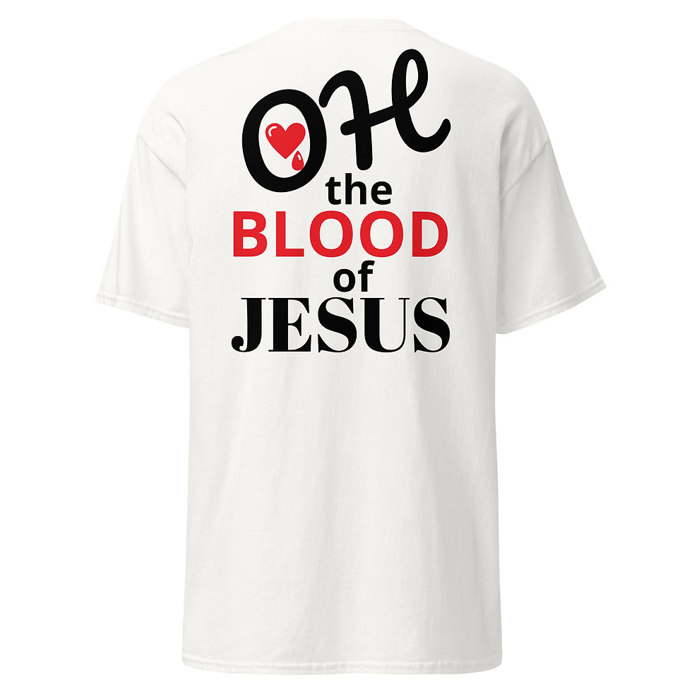 Thumbnail: OH THE BLOOD OF JESUS Unisex classic tee