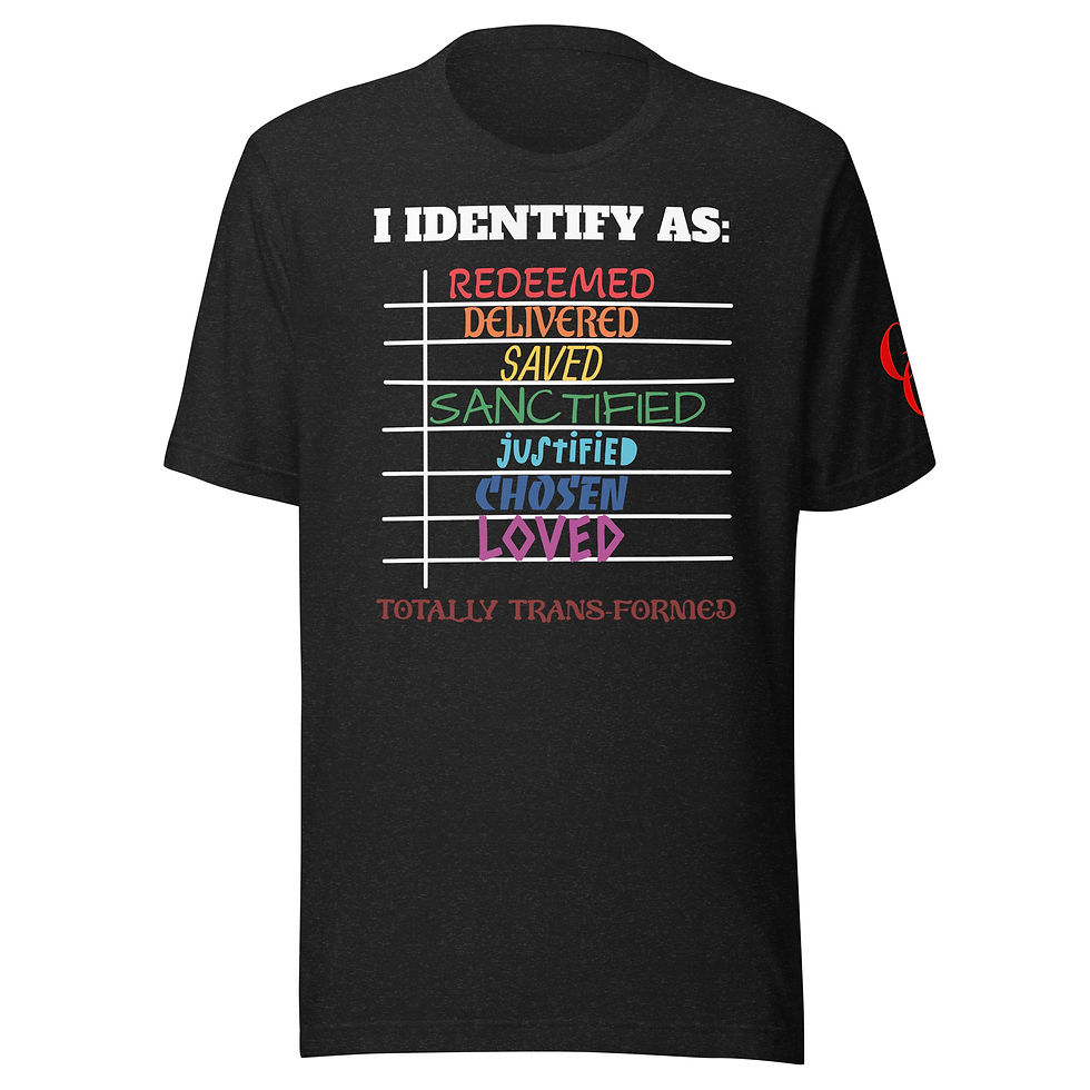 Thumbnail: Unisex "I IDENTIFY AS" T-Shirt 