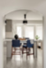 Natural light in kitchen renovation Calgary with bright window light to make the space feel calm and open