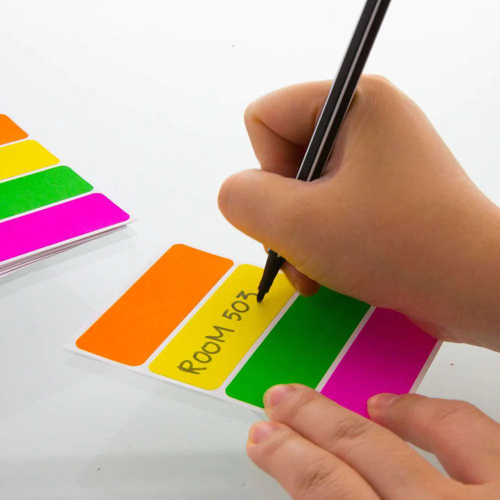 Thumbnail: Fluorescent Multipurpose Label 2 3/4″ X 1″ (60/Pack)