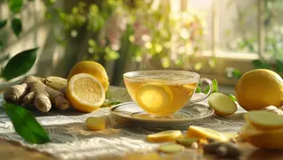 "Citrus Spark: Innovating with Lemon Ginger Green Tea Combinations."