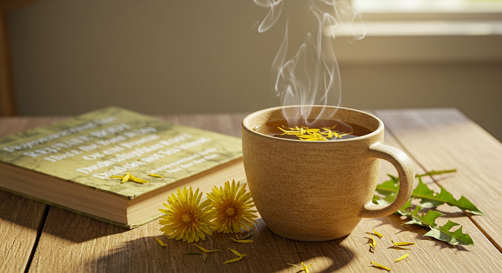 "Rejuvenate Your Body: The Gentle Power of a Dandelion Root Tea Cleanse"