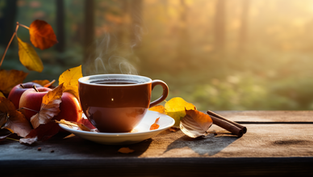 Savoring the Cozy Embrace of Apple Cinnamon Tea