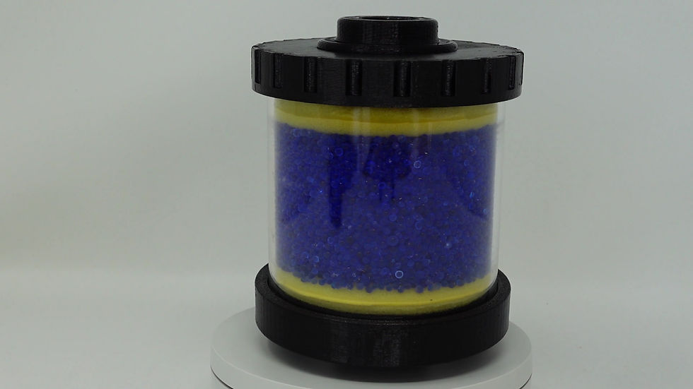 Thumbnail: Below Deck Silica Gel Tank Breather/Dryer