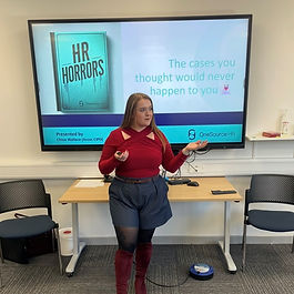 I’m a highly qualified and experienced HR professional, holding a CIPD Level 7 qualification in Human Resource Management, as well as Level 5 qualifications in both HR Management and Learning & Development. In 2024, my organisation was proud to receive the HR Award for L&D Provision of the Year, a recognition of the impact and quality of the training we deliver.

I bring years of commercially focused, pragmatic HR experience to every session, with a strong track record of helping businesses manage people matters effectively and confidently. I'm particularly proud to say that, throughout my career, I’ve never had a case progress to tribunal, a testament to my ability to proactively manage issues and safeguard organisations against risk.

My approach is clear, straight-talking, and grounded in real-world experience, no jargon, no fluff, just practical support that works.
