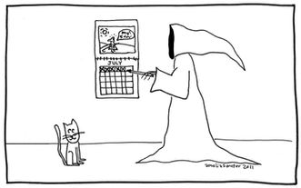 Death does keep a calendar