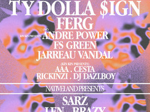 STRAWBERRIES & CREEM TO HOST FIRST INDOOR FESTIVAL AT DRUMSHEDS WITH TY DOLLA $IGN & FERG