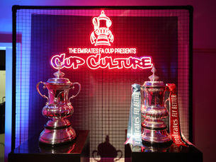 THE EMIRATES FA CUP CELEBRATE WITH THE STAR-STUDDED "CUP CULTURE" EVENT IN EAST LONDON 