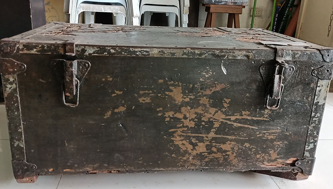 Vintage Wooden Trunk