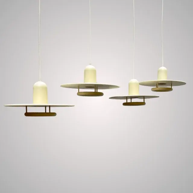 Miniatura: Lamparas colgantes Lyfa Danesas vintage