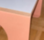 Miniaturbild: Charme-Schemeli | pastelrosa grau