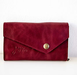 ◇NICK&NICOLE◇ CRYSTAL ACCORDION WALLET_RED BURGUNDY f31546_bpnq7_a0