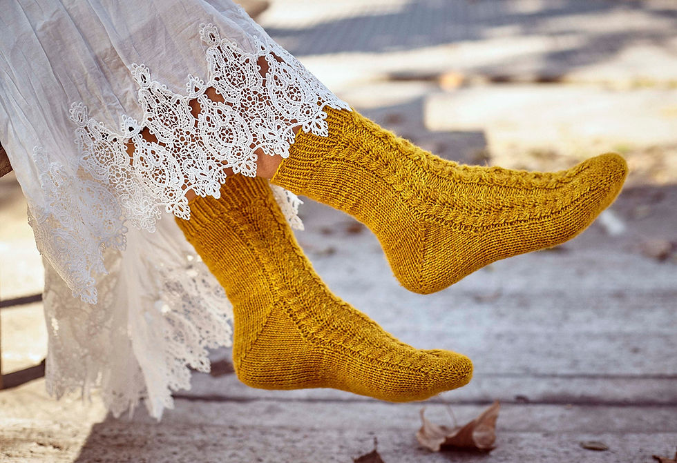 Thumbnail: Under the Tree Socks