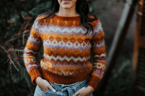 アディアム Lisa Sweater 44794 セーター S オレンジ コットン混 IT6ADCU02LQ8 A1 : A SWEATER IS ORDINARY. Pullover - ORANGE - Yonetomi STORE