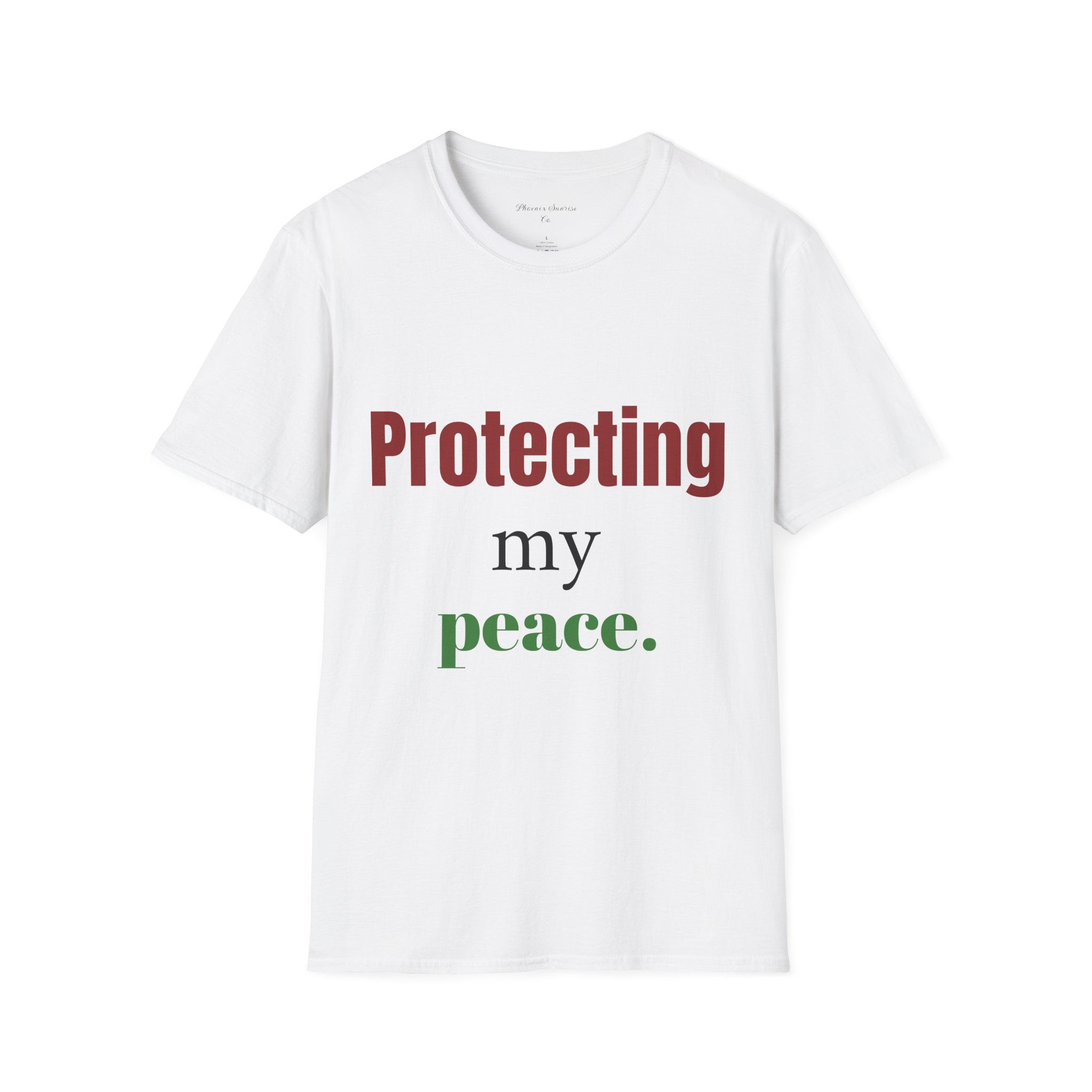 Protecting My Peace T-Shirt — Self-love Tee