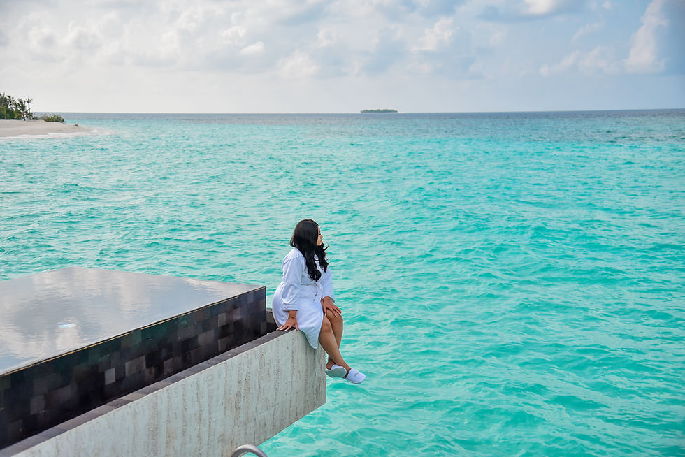 $10K. A last minte solo Maldives escape. A luxury blind spot revealed. A business born in response. BRITNEE JOHNSON/THE GREATEST ASSIST