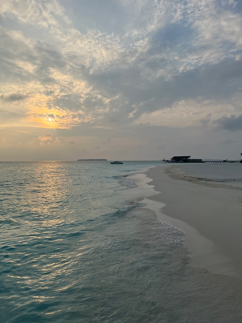 The sky blushed first. Then the sea mirrored it. Stillness hummed, and every color softened into gold. Sunrise alone, just how I like it. CREDIT: BRITNEE JOHNSON/THE GREATEST ASSIST