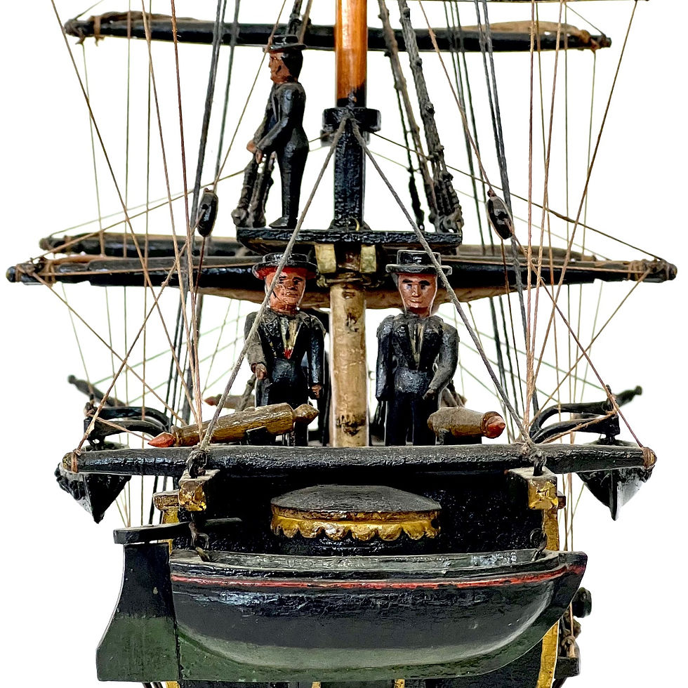 Thumbnail: Folk Art Frigate